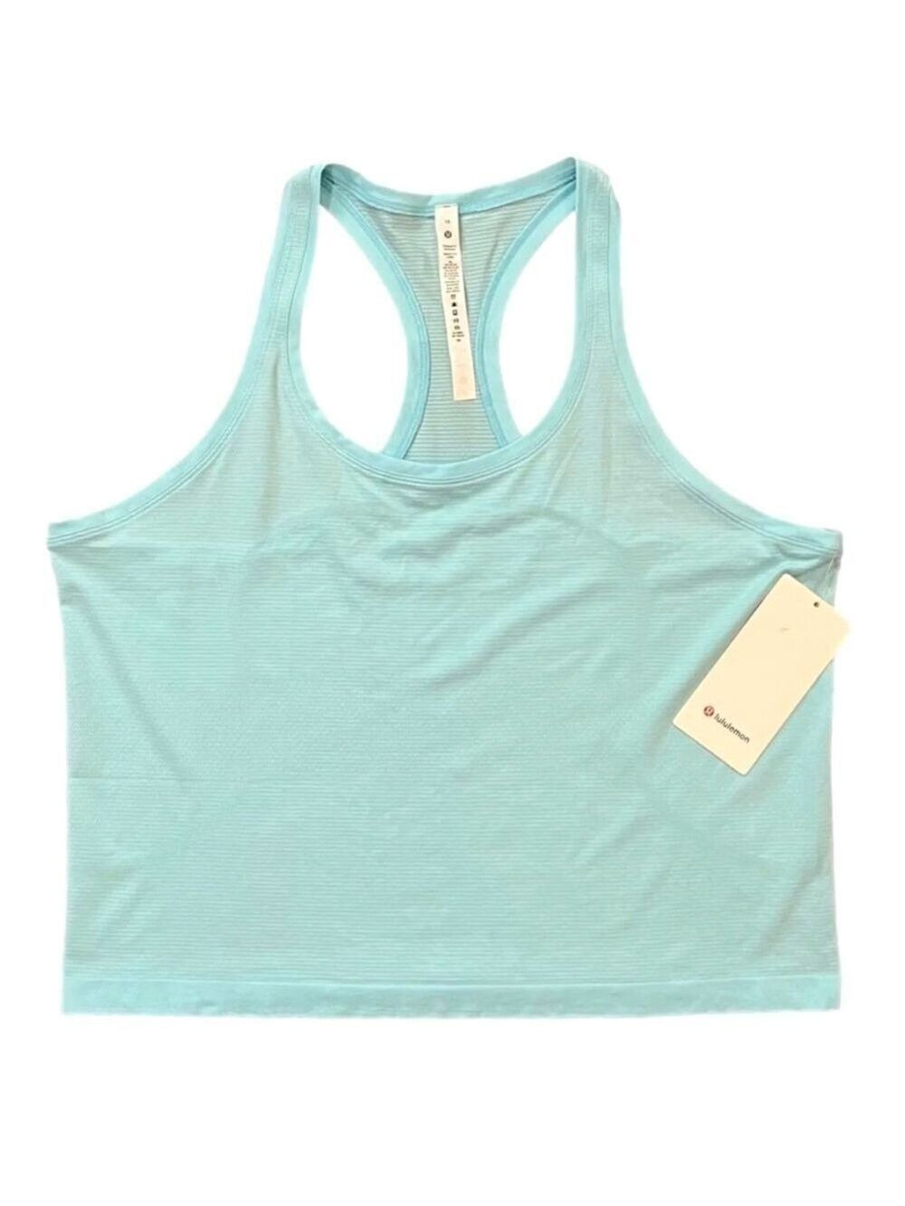 NWT LULULEMON Swiftly Tech Tank Icing Blue Racerback - Picture 2 of 4